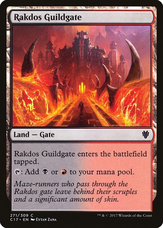 Rakdos Guildgate 271 (Commander 2017)  | Good Games Adelaide SA