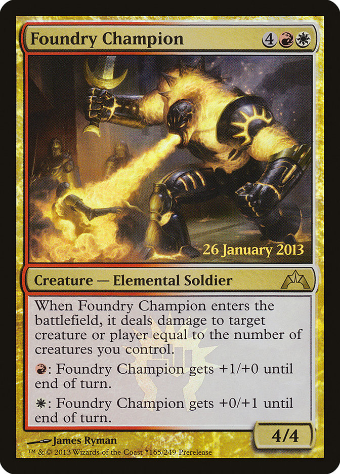 Foundry Champion [Gatecrash Promos] | Good Games Adelaide SA