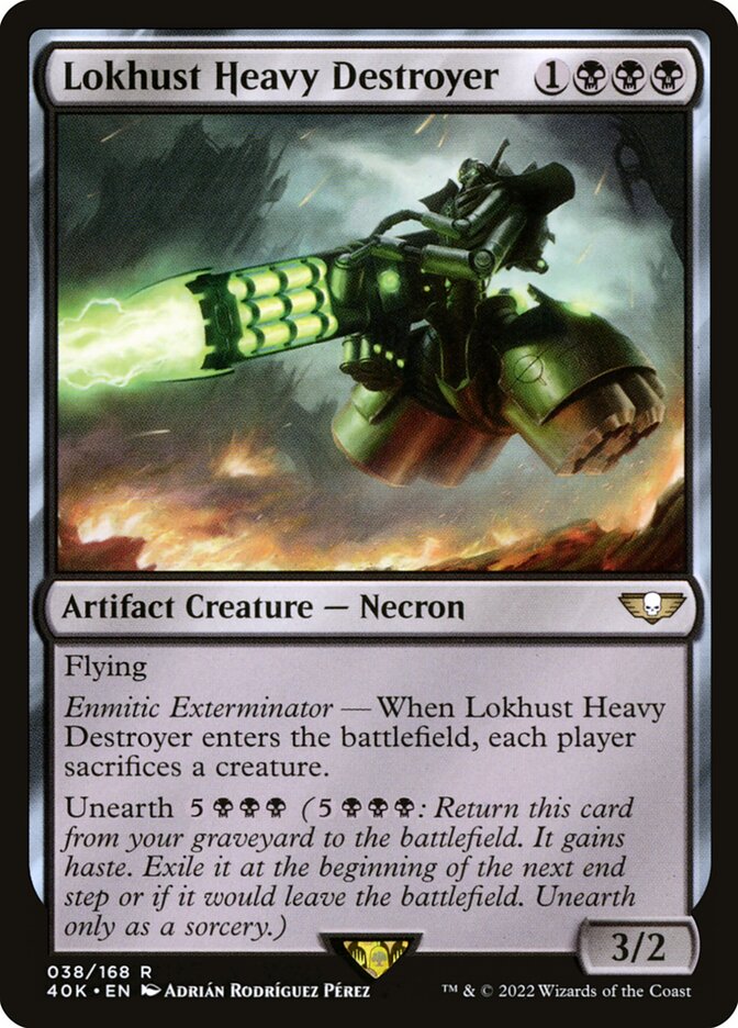 Lokhust Heavy Destroyer 38 (Universes Beyond: Warhammer 40,000)  | Good Games Adelaide SA