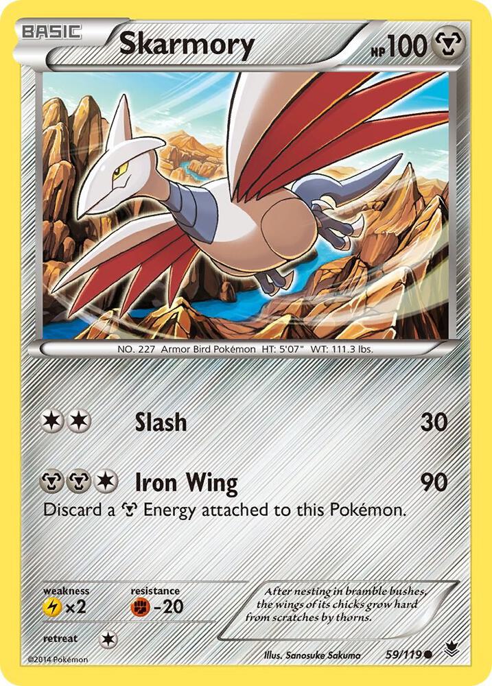 Skarmory 59/119 (XY - Phantom Forces)  | Good Games Adelaide SA