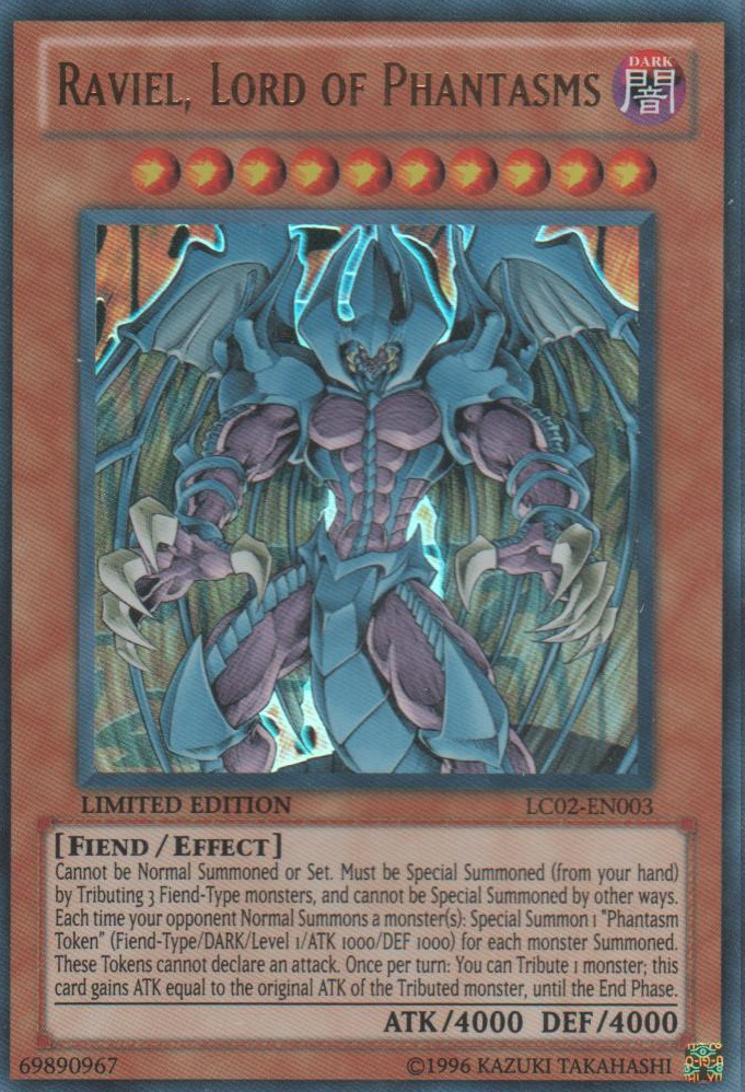Raviel, Lord of Phantasms [LC02-EN003] Ultra Rare | Good Games Adelaide SA
