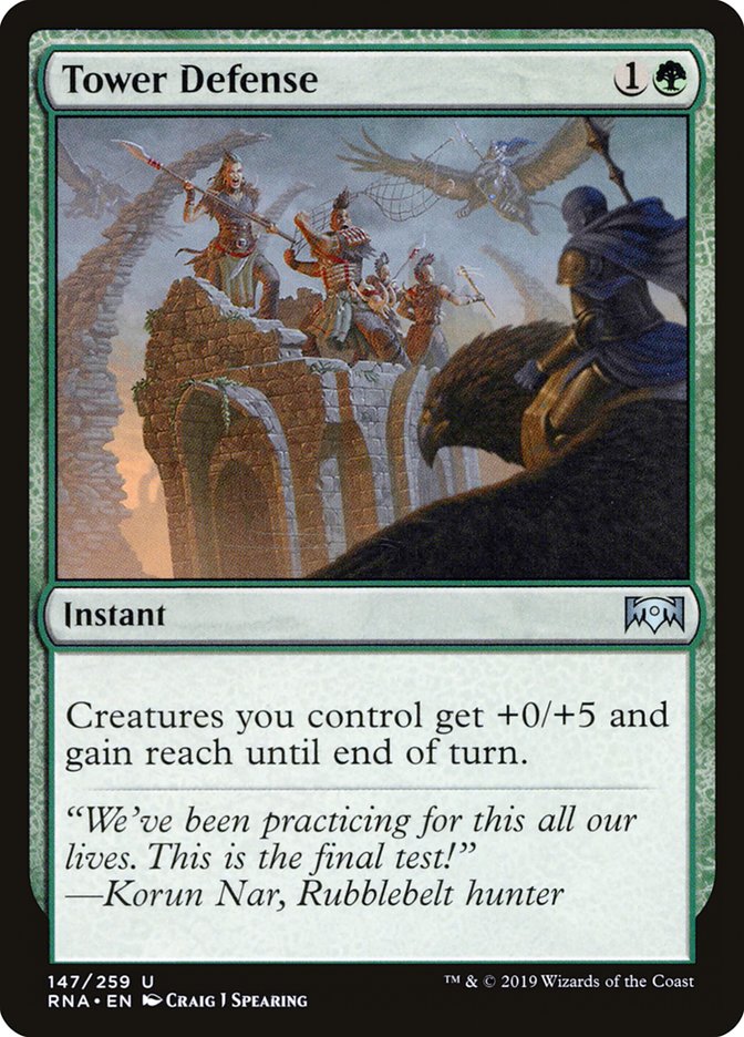 Tower Defense [Ravnica Allegiance] | Good Games Adelaide SA