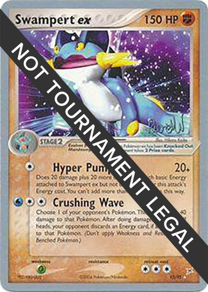 Swampert ex 2004 Reed Weichler 95/95 (World Championship Decks)  | Good Games Adelaide SA
