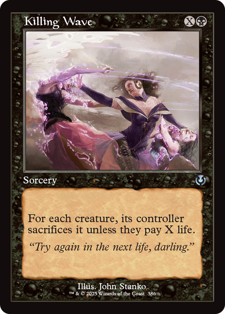 Killing Wave (Retro Frame) [Innistrad Remastered] | Good Games Adelaide SA