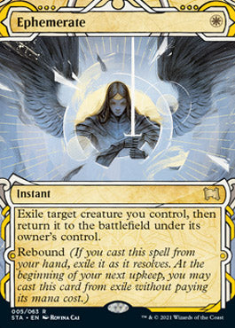 Ephemerate (Etched Foil) [Strixhaven Mystical Archive] | Good Games Adelaide SA