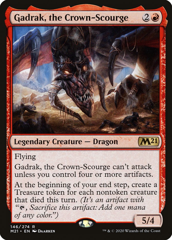 Gadrak, the Crown-Scourge [Core Set 2021] | Good Games Adelaide SA