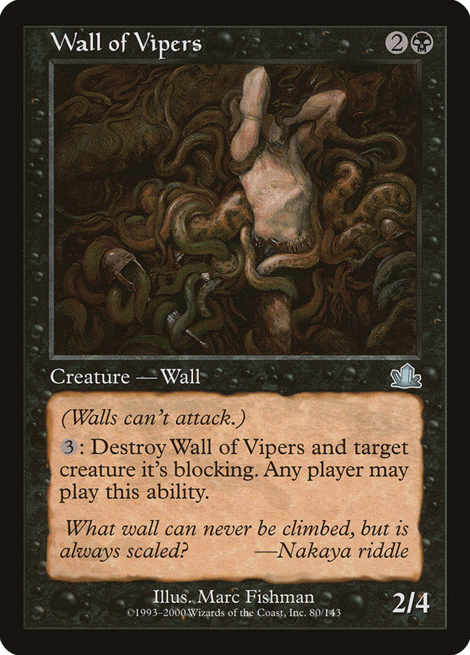 Wall of Vipers 80 (Prophecy)  | Good Games Adelaide SA