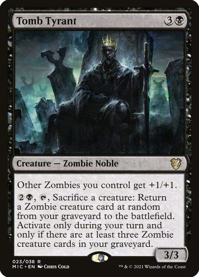 Tomb Tyrant 23 (Commander: Innistrad: Midnight Hunt)  | Good Games Adelaide SA