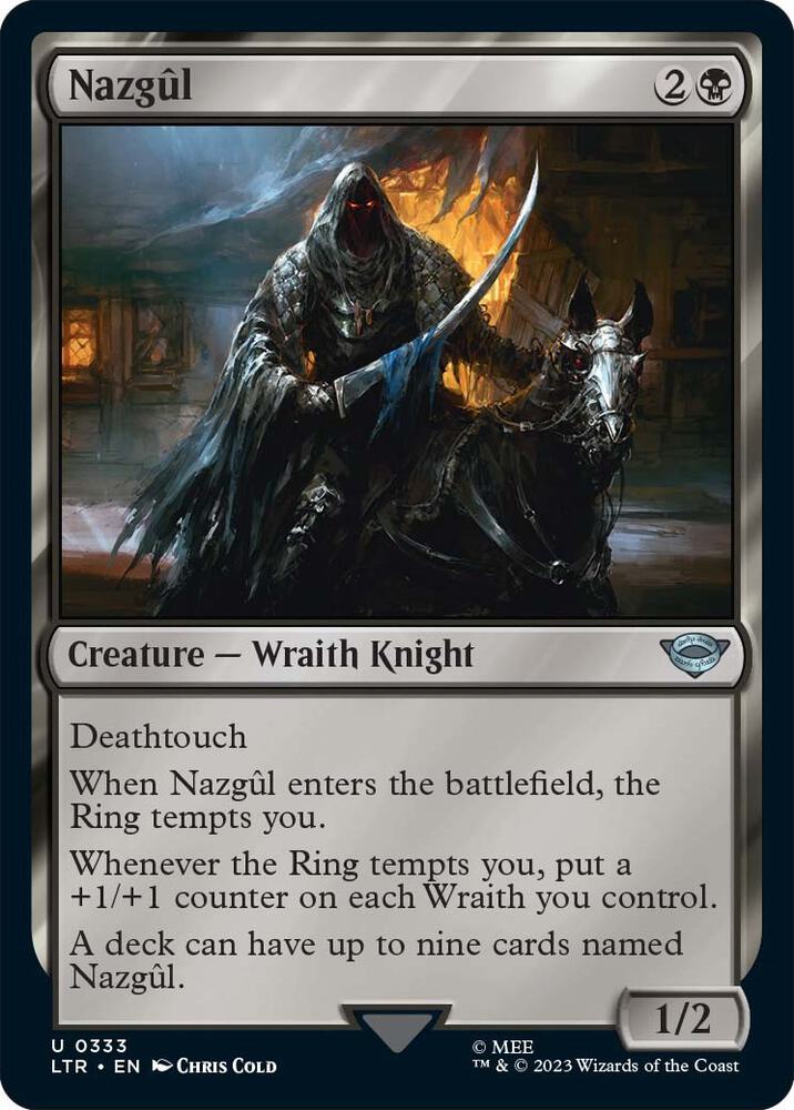 Nazgûl 333 (Universes Beyond: The Lord of the Rings: Tales of Middle-earth)  - Foil | Good Games Adelaide SA