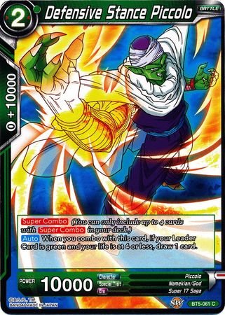 Defensive Stance Piccolo (BT5-061) [Miraculous Revival] | Good Games Adelaide SA