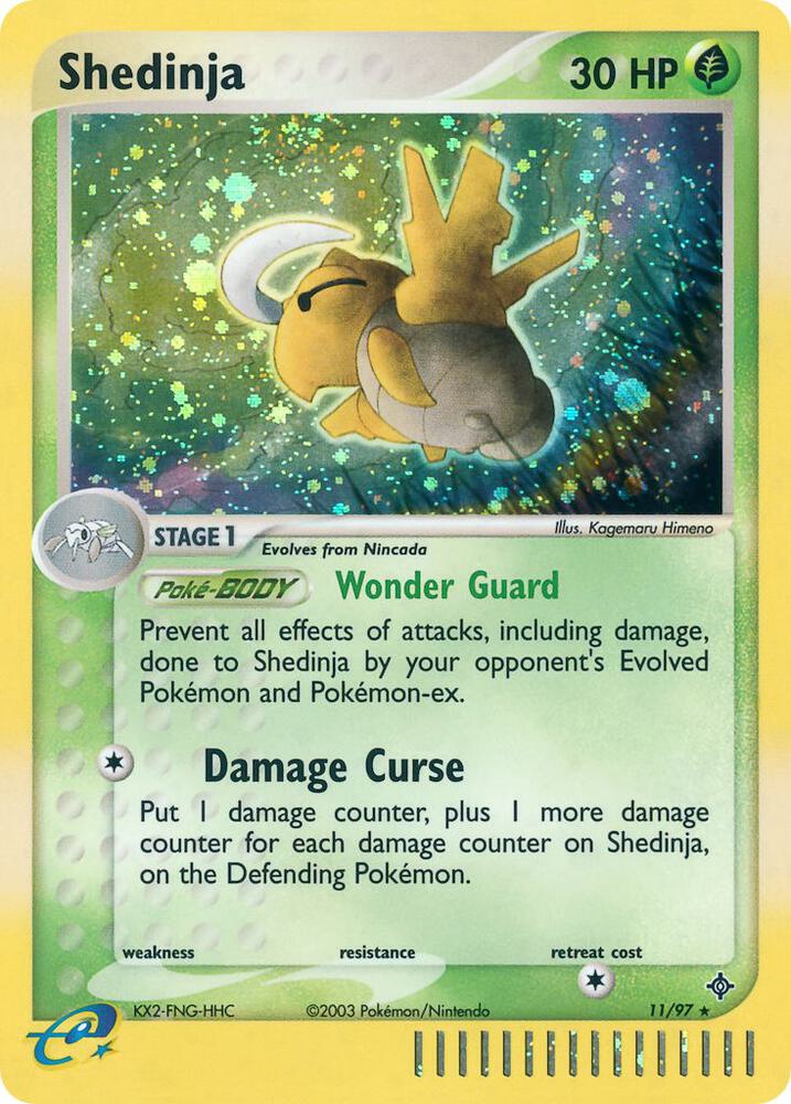 Shedinja 11/97 (Dragon)  - Reverse Holofoil | Good Games Adelaide SA