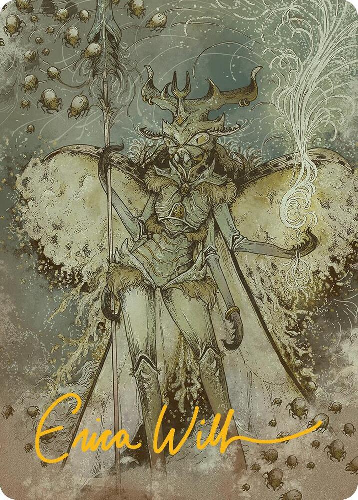 Aatchik Emerald Radian Art Card 6 54 Gold Stamped Signature 6 (Art Series: Aetherdrift)  | Good Games Adelaide SA