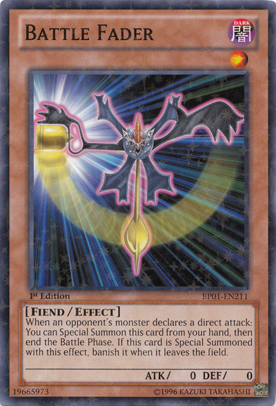 Battle Fader [BP01-EN211] Starfoil Rare | Good Games Adelaide SA