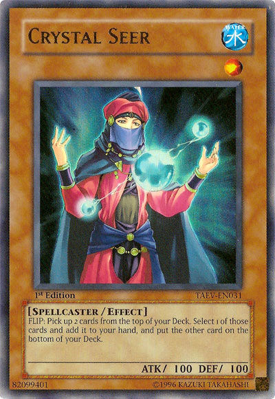 Crystal Seer [TAEV-EN031] Ultra Rare | Good Games Adelaide SA