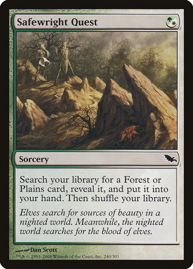 Safewright Quest 240 (Shadowmoor)  - Foil | Good Games Adelaide SA