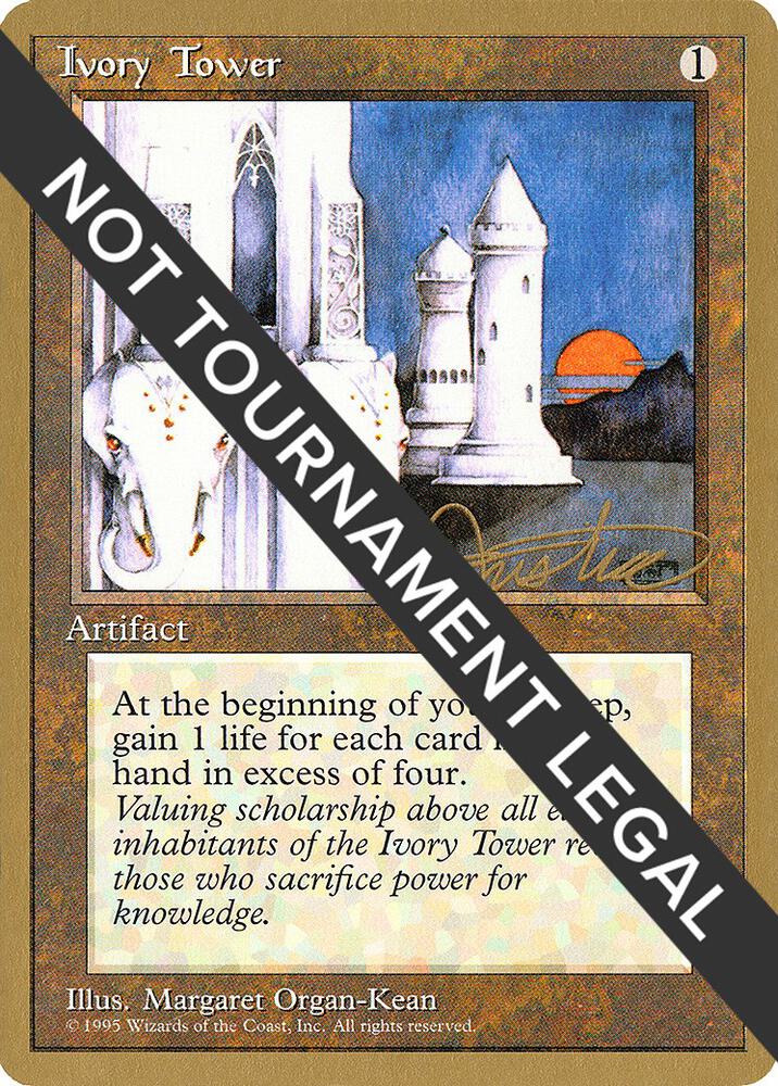 Ivory Tower 1996 Mark Justice 4ED  (World Championship Decks)  | Good Games Adelaide SA