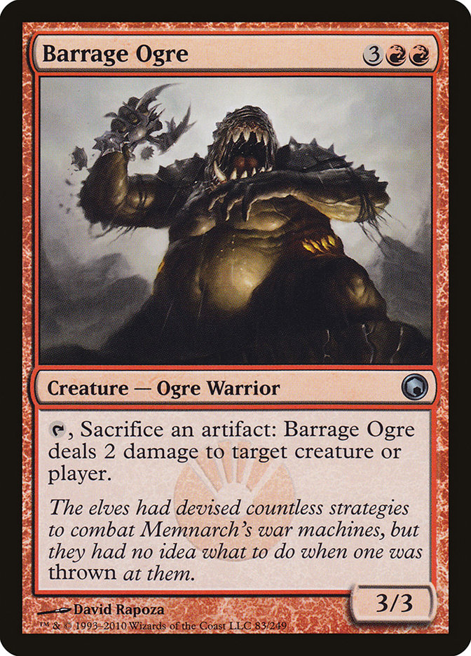 Barrage Ogre [Scars of Mirrodin] | Good Games Adelaide SA