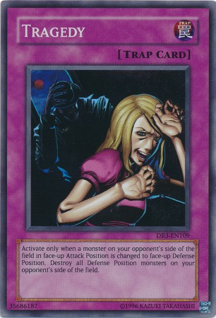 Tragedy [DR3-EN109] Super Rare | Good Games Adelaide SA