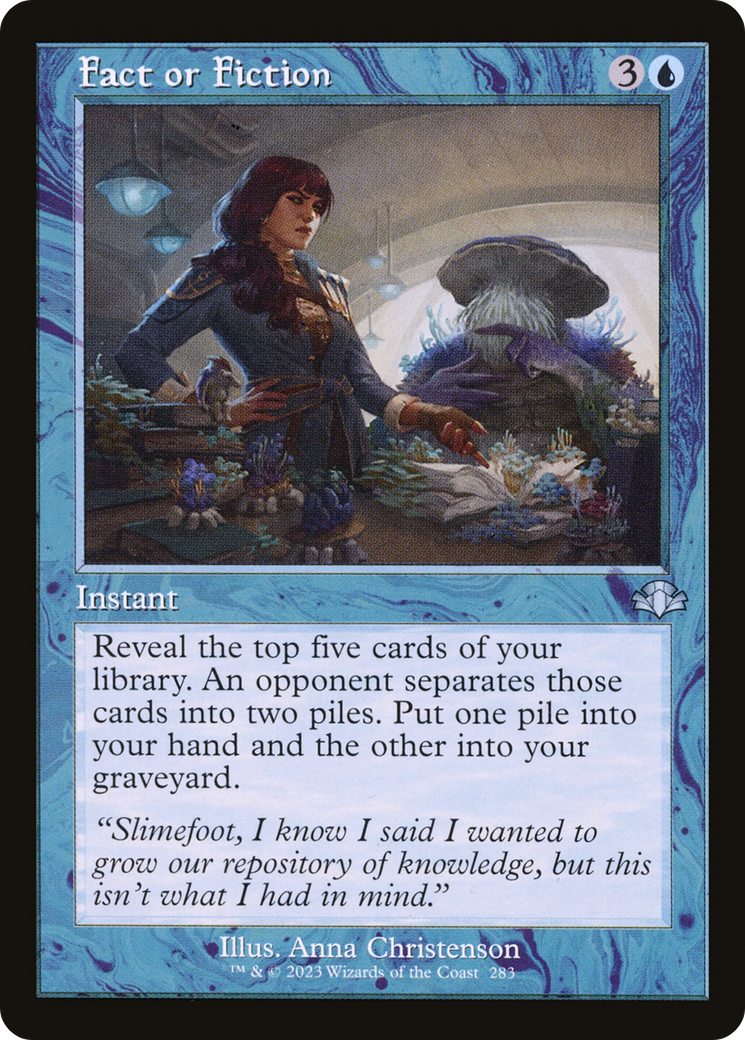 Fact or Fiction (Retro) [Dominaria Remastered] | Good Games Adelaide SA