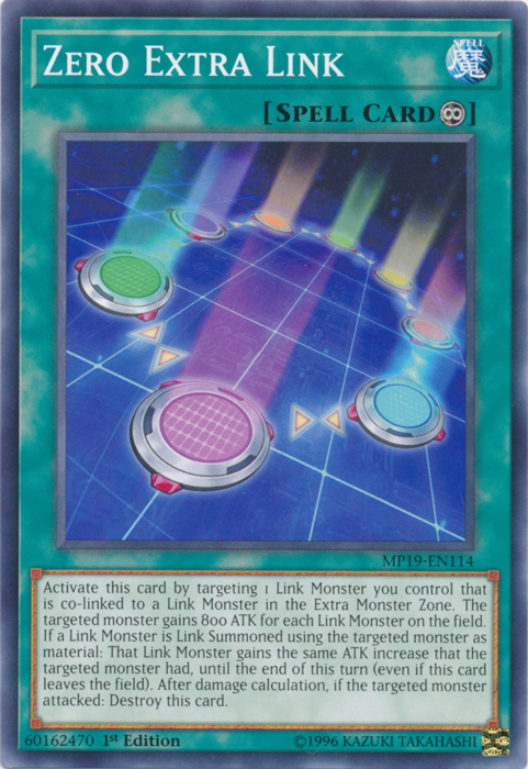 Zero Extra Link [MP19-EN114] Common | Good Games Adelaide SA