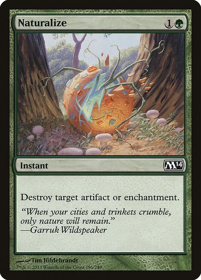 Naturalize 186 (Magic 2014 (M14))  - Foil | Good Games Adelaide SA
