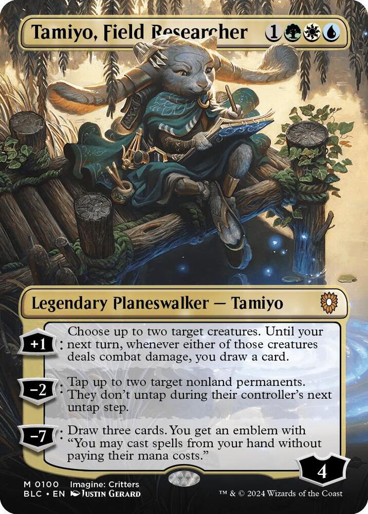 Tamiyo, Field Researcher 100 (Commander: Bloomburrow)  | Good Games Adelaide SA