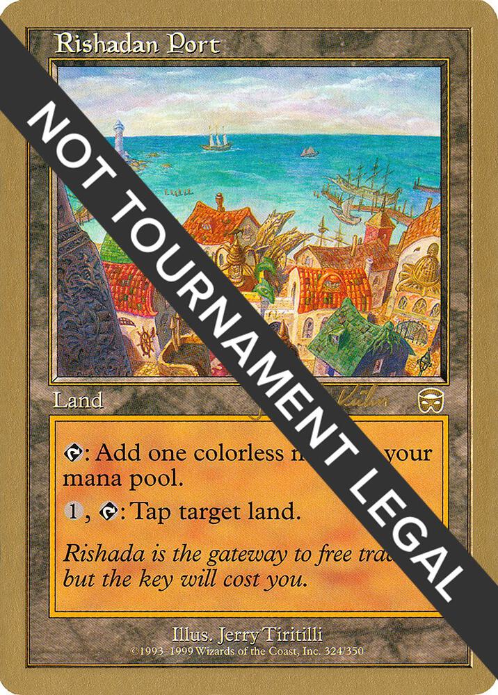 Rishadan Port 2000 Janosch Kuhn MMQ  (World Championship Decks)  | Good Games Adelaide SA