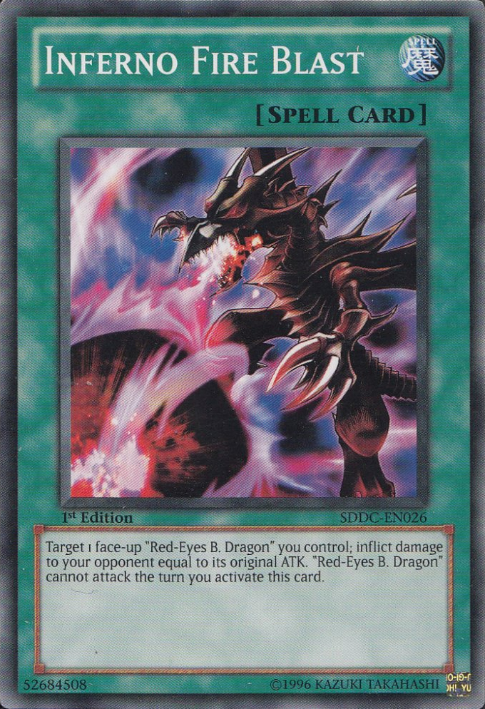 Inferno Fire Blast [SDDC-EN026] Common | Good Games Adelaide SA
