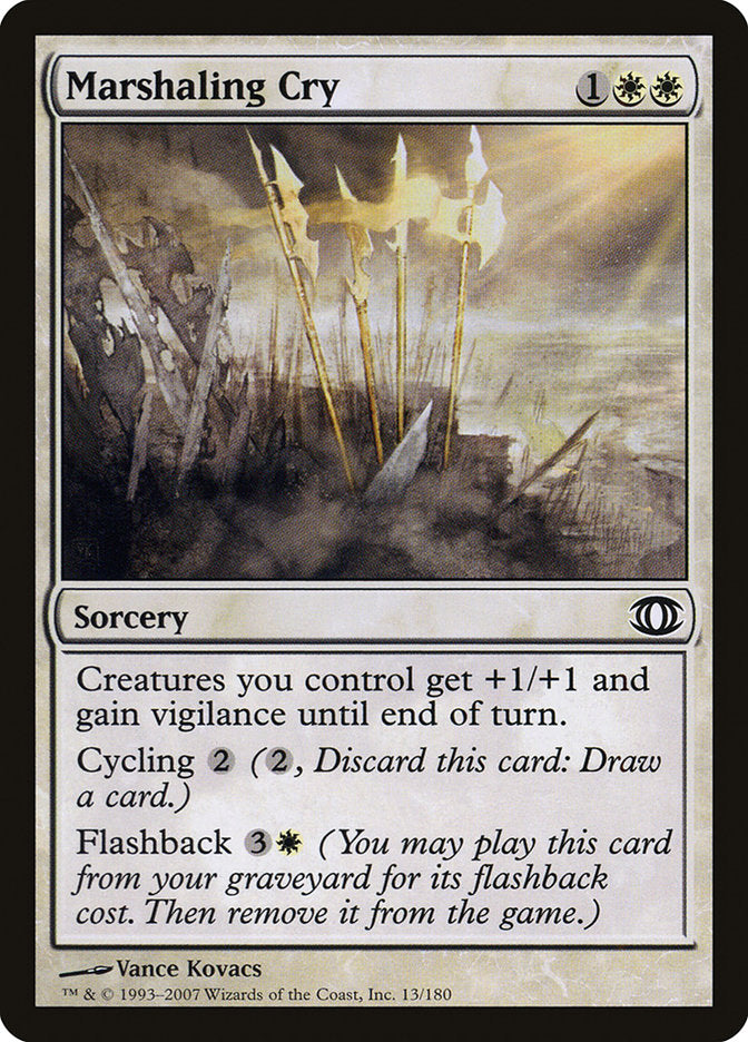Marshaling Cry 13 (Future Sight)  - Foil | Good Games Adelaide SA
