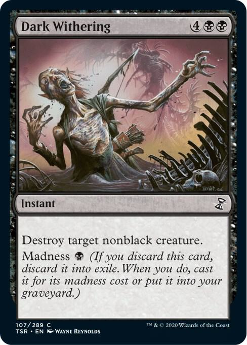 Dark Withering 107 (Time Spiral: Remastered)  - Foil | Good Games Adelaide SA