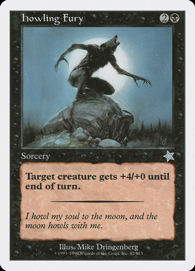 Howling Fury 82 (Starter 1999)  | Good Games Adelaide SA