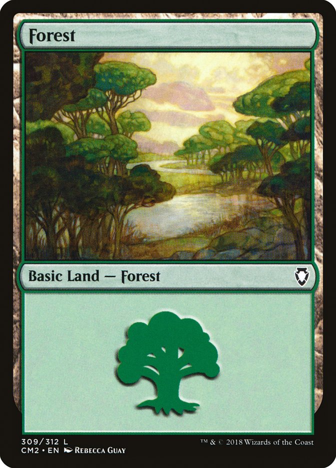 Forest (309) [Commander Anthology Volume II] | Good Games Adelaide SA