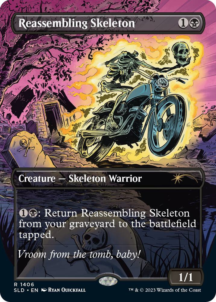 Reassembling Skeleton 1406 (Secret Lair Drop Series)  - Foil | Good Games Adelaide SA