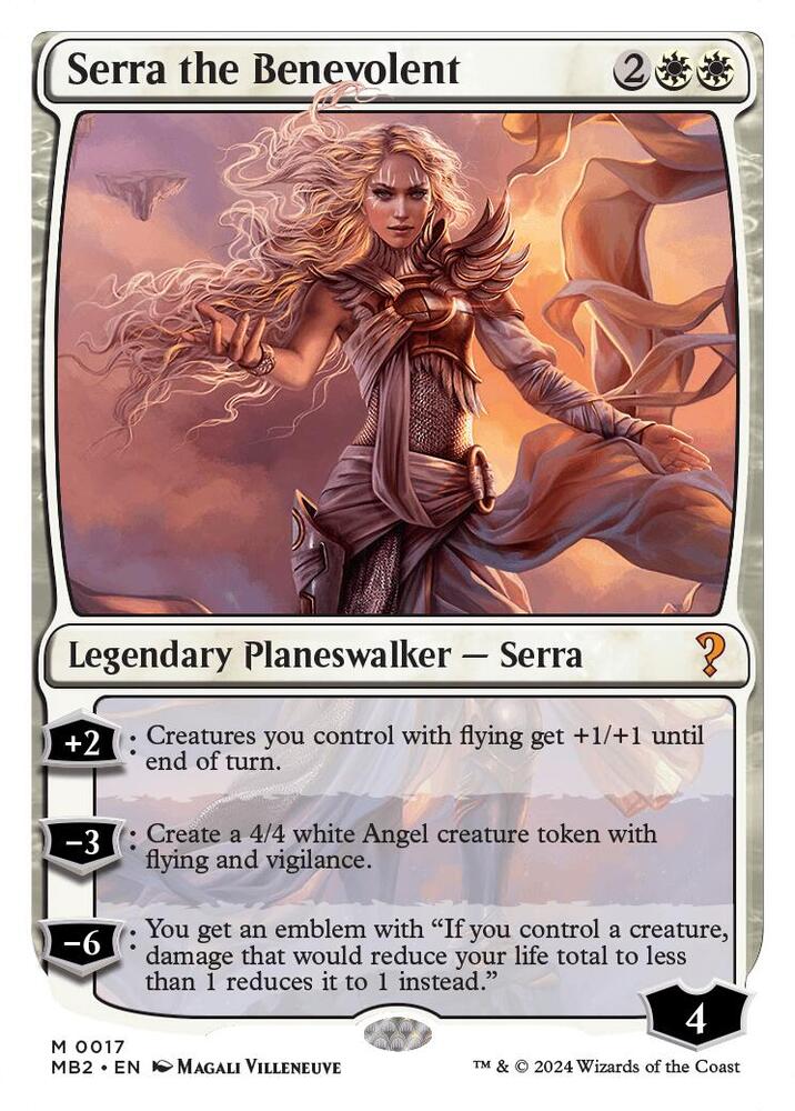 Serra the Benevolent 17 (Mystery Booster 2)  | Good Games Adelaide SA