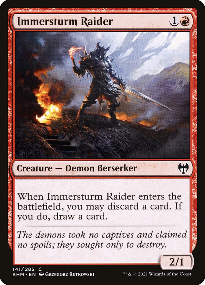 Immersturm Raider 141 (Kaldheim)  | Good Games Adelaide SA