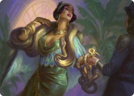 Venom Connoisseur Art Card [Streets of New Capenna Art Series] | Good Games Adelaide SA