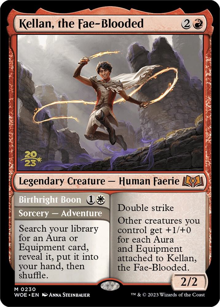 Kellan the Fae Blooded 230 (Prerelease Cards)  - Foil | Good Games Adelaide SA