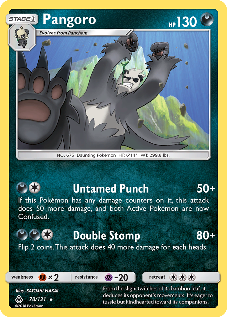 Pangoro (78/131) [Sun & Moon: Forbidden Light] | Good Games Adelaide SA