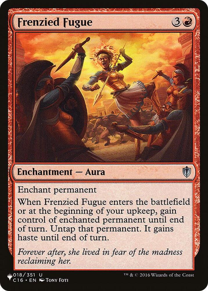 Frenzied Fugue 018/351 (The List Reprints)  | Good Games Adelaide SA