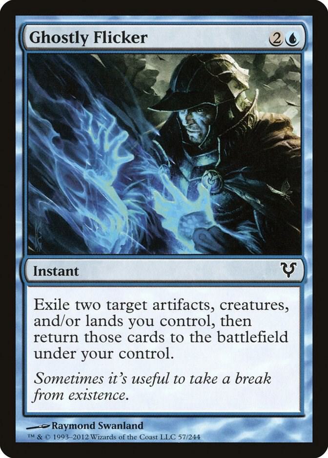 Ghostly Flicker 57 (Avacyn Restored)  - Foil | Good Games Adelaide SA