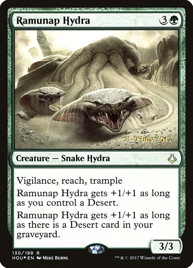 Ramunap Hydra 130 (Prerelease Cards)  - Foil | Good Games Adelaide SA