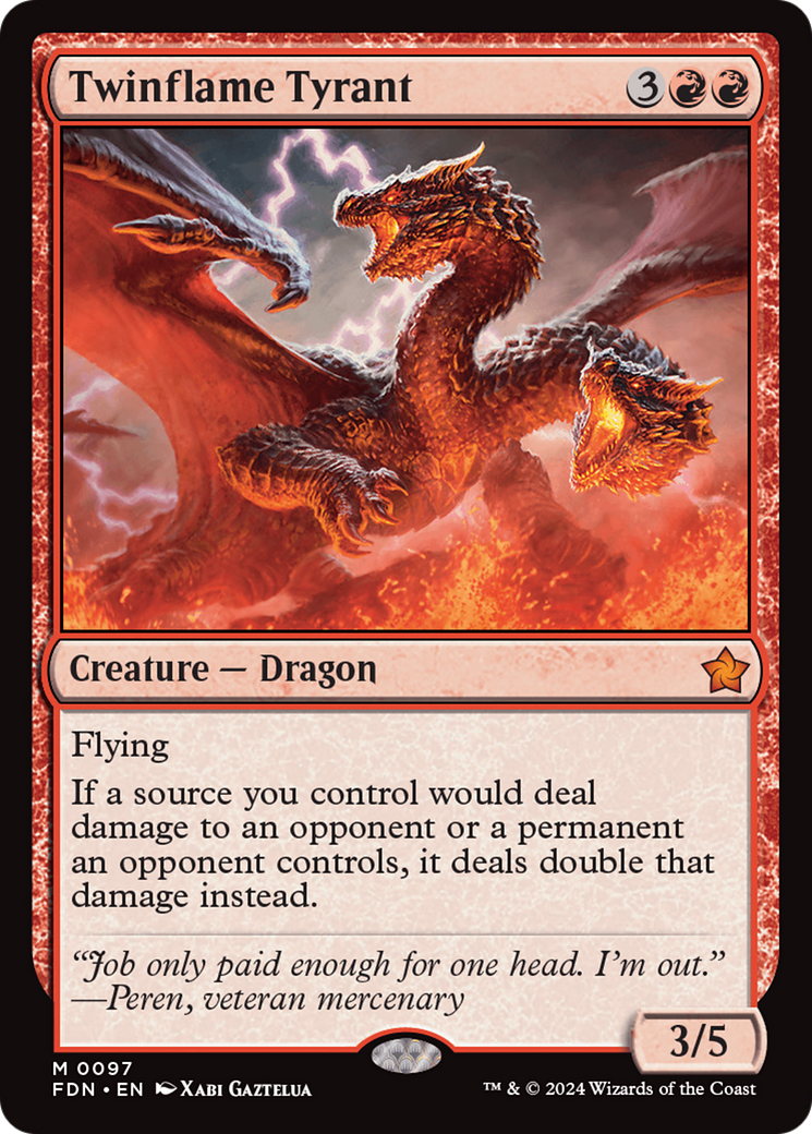 Twinflame Tyrant [Foundations] | Good Games Adelaide SA