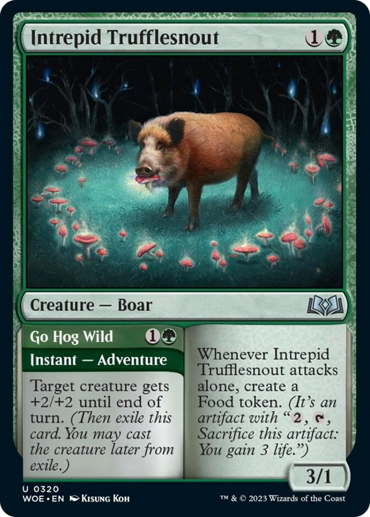 Intrepid Trufflesnout // Go Hog Wild [Wilds of Eldraine] | Good Games Adelaide SA