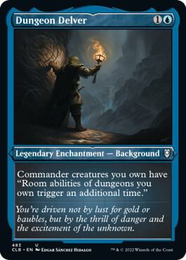 Dungeon Delver Foil Etched 483 (Commander Legends: Battle for Baldur's Gate)  - Foil | Good Games Adelaide SA