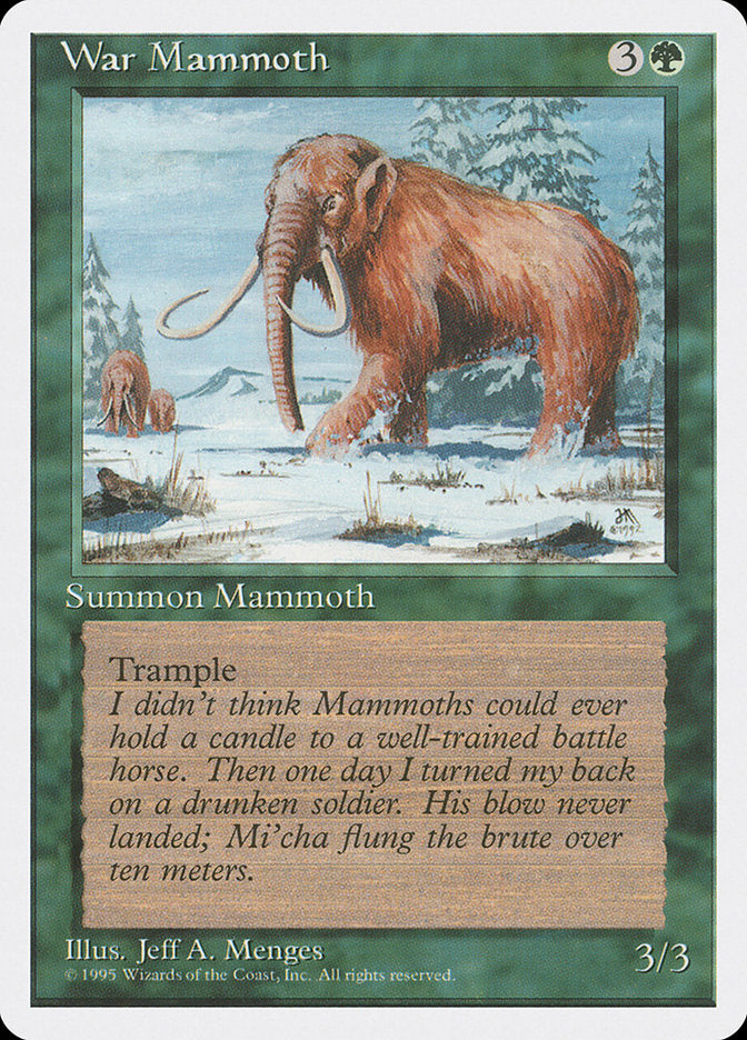 War Mammoth [Fourth Edition] | Good Games Adelaide SA