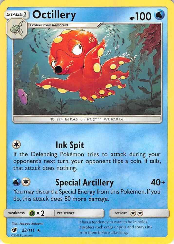 Octillery 23/111 (SM - Crimson Invasion)  | Good Games Adelaide SA