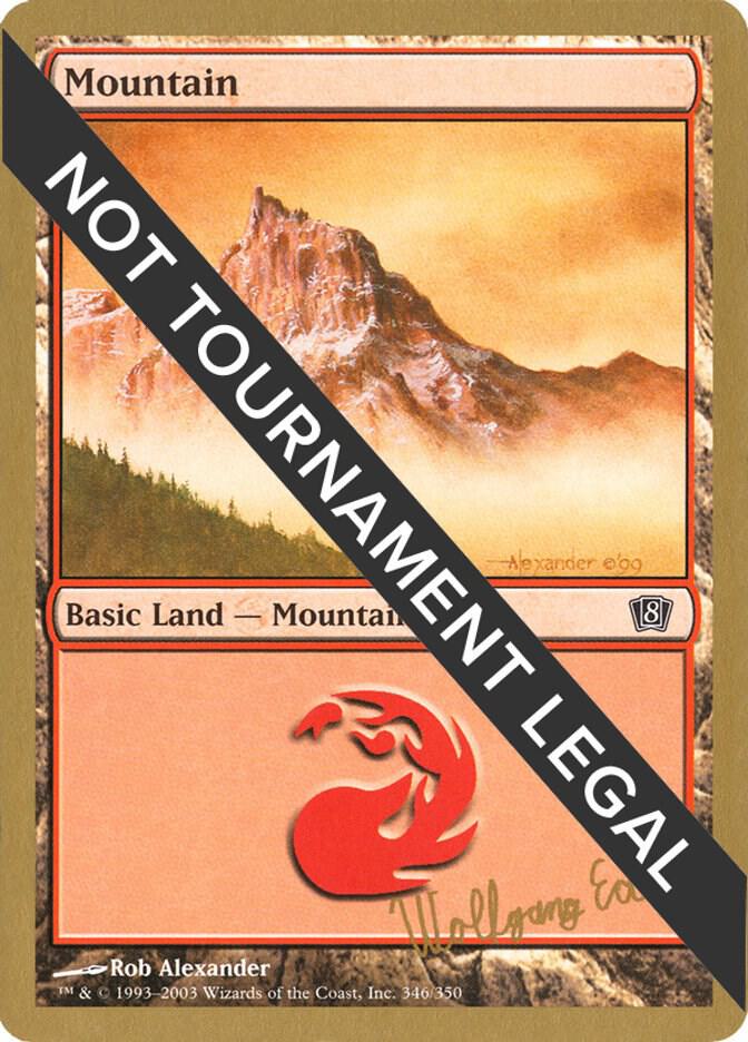 Mountain 346 2003 Wolfgang Eder 8ED we346/142 (World Championship Decks)  | Good Games Adelaide SA