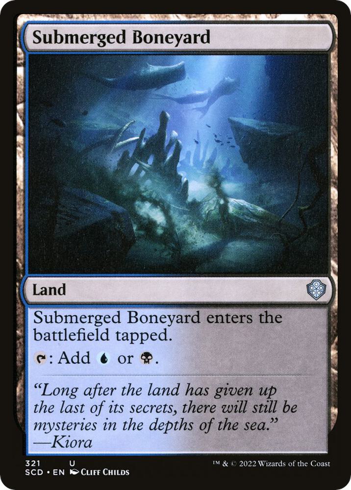 Submerged Boneyard 321 (Starter Commander Decks)  | Good Games Adelaide SA