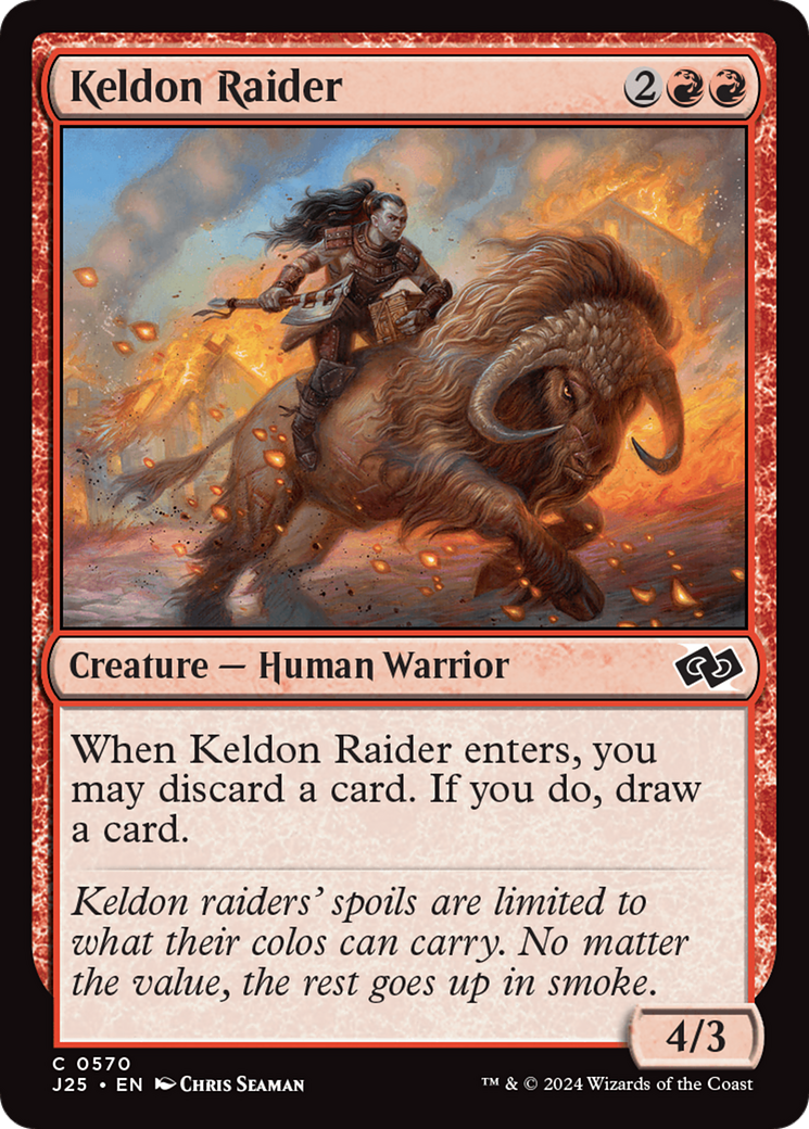 Keldon Raider [Foundations Jumpstart] | Good Games Adelaide SA