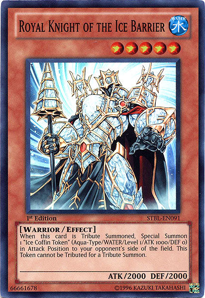 Royal Knight of the Ice Barrier [STBL-EN091] Super Rare | Good Games Adelaide SA